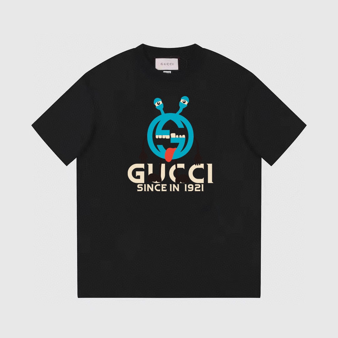 Camiseta estampada de hombre con dibujo animado