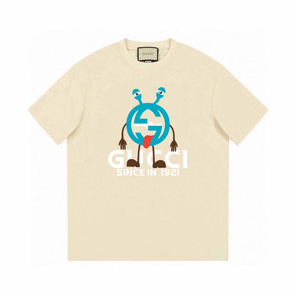 Camiseta estampada de hombre con dibujo animado