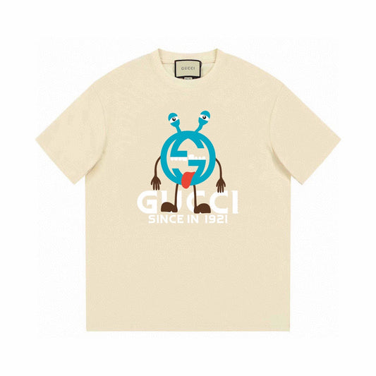 Camiseta estampada de hombre con dibujo animado