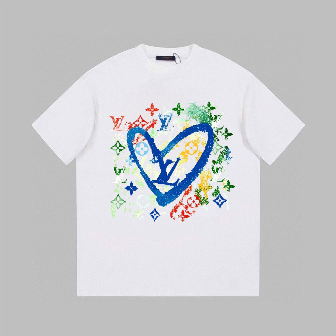 Camiseta Estampado Corazón