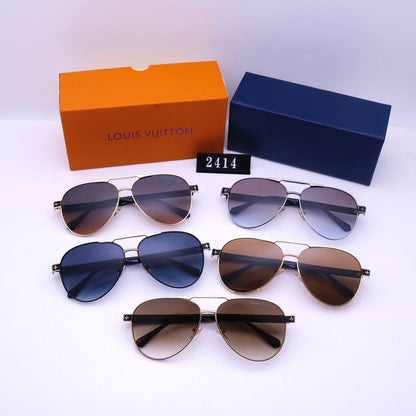 Gafas de sol con marco grabado de doble puente
