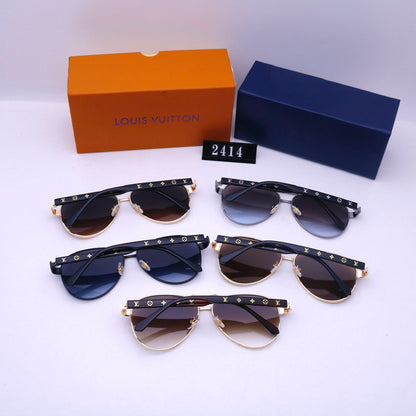 Gafas de sol con marco grabado de doble puente