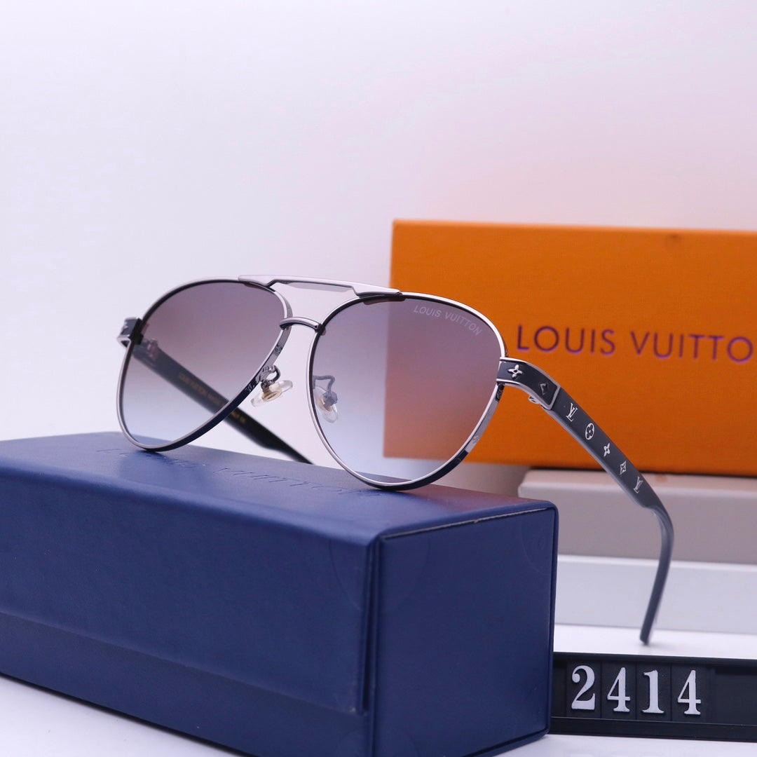 Gafas de sol con marco grabado de doble puente
