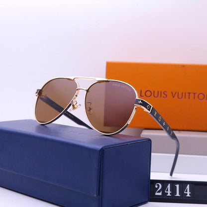 Gafas de sol con marco grabado de doble puente