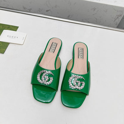 Pantuflas Planas Crystal G