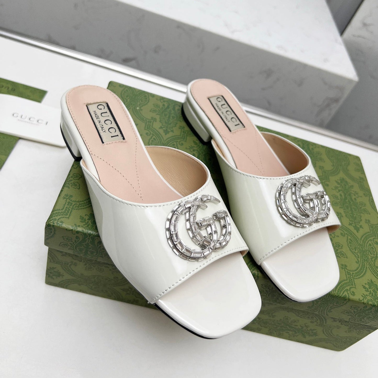 Pantuflas Planas Crystal G