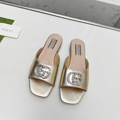 Pantuflas Planas Crystal G