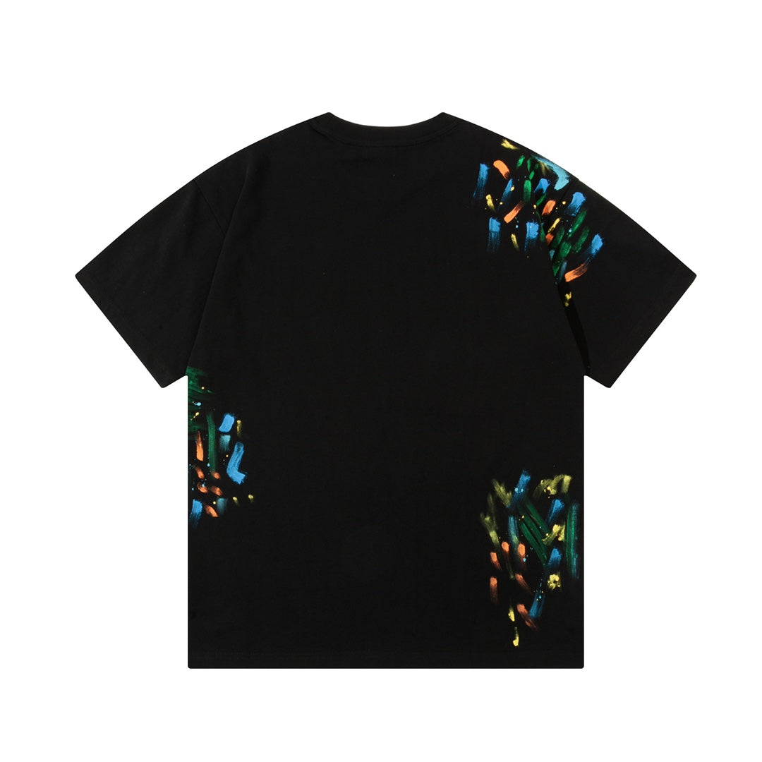 Camiseta con estampado irregular (preferiblemente de verano)