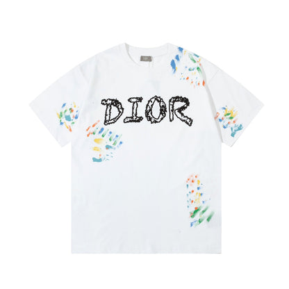 Camiseta con estampado irregular (preferiblemente de verano)