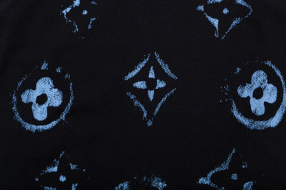 Camiseta con estampado retro de grafiti