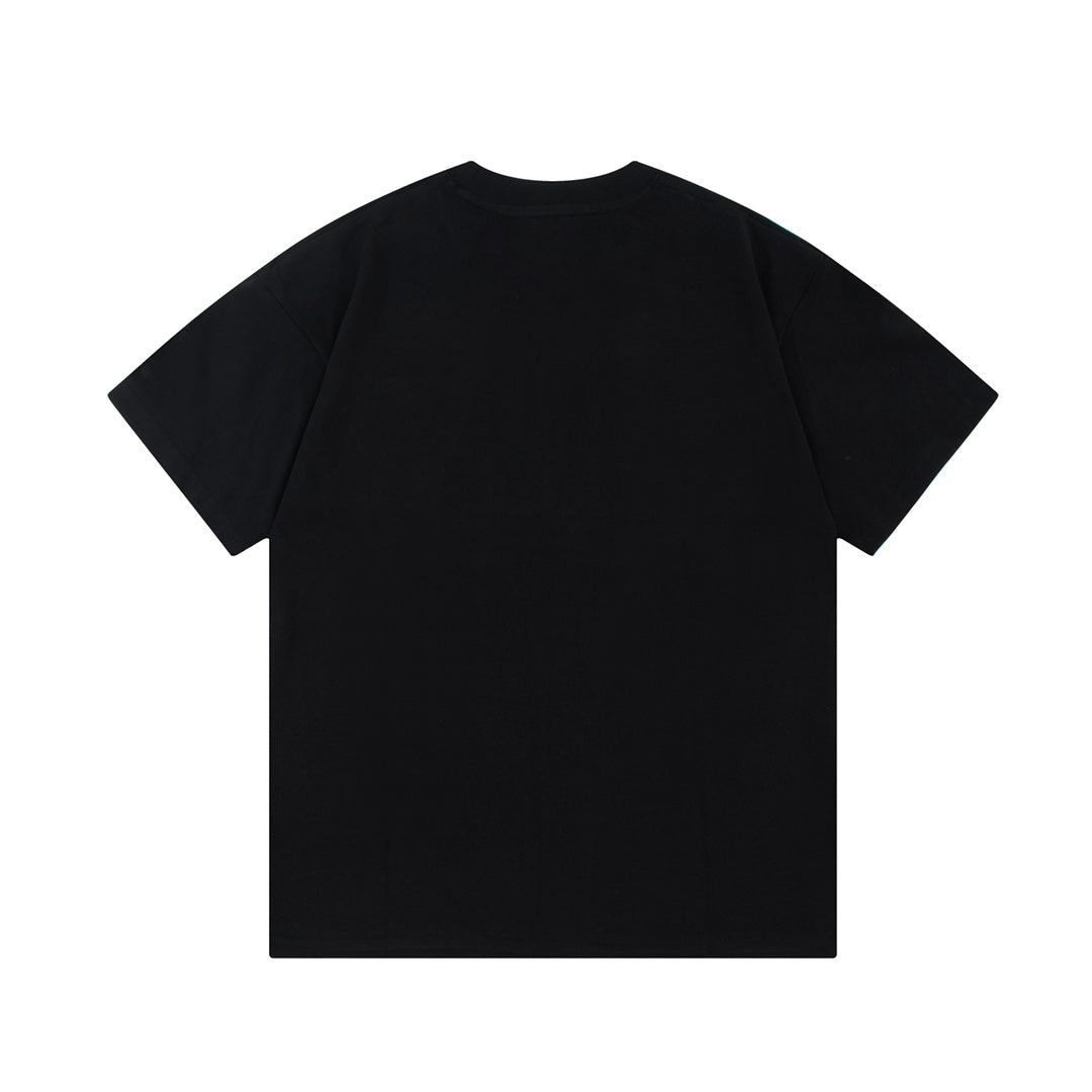 Camiseta con el logo impreso a medias