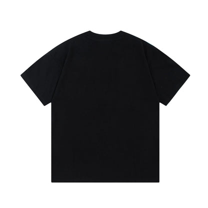 Camiseta con el logo impreso a medias