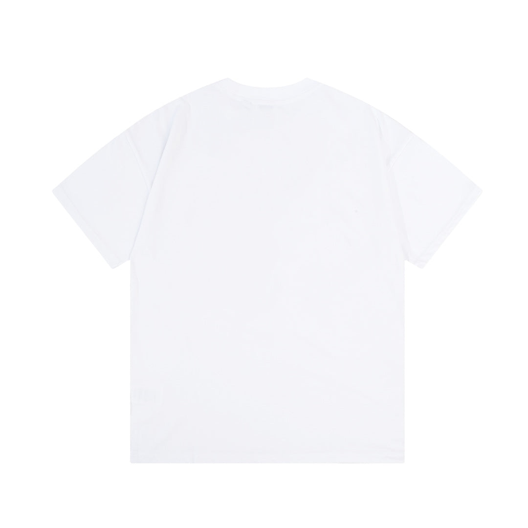 Camiseta con el logo impreso a medias