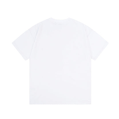 Camiseta con el logo impreso a medias