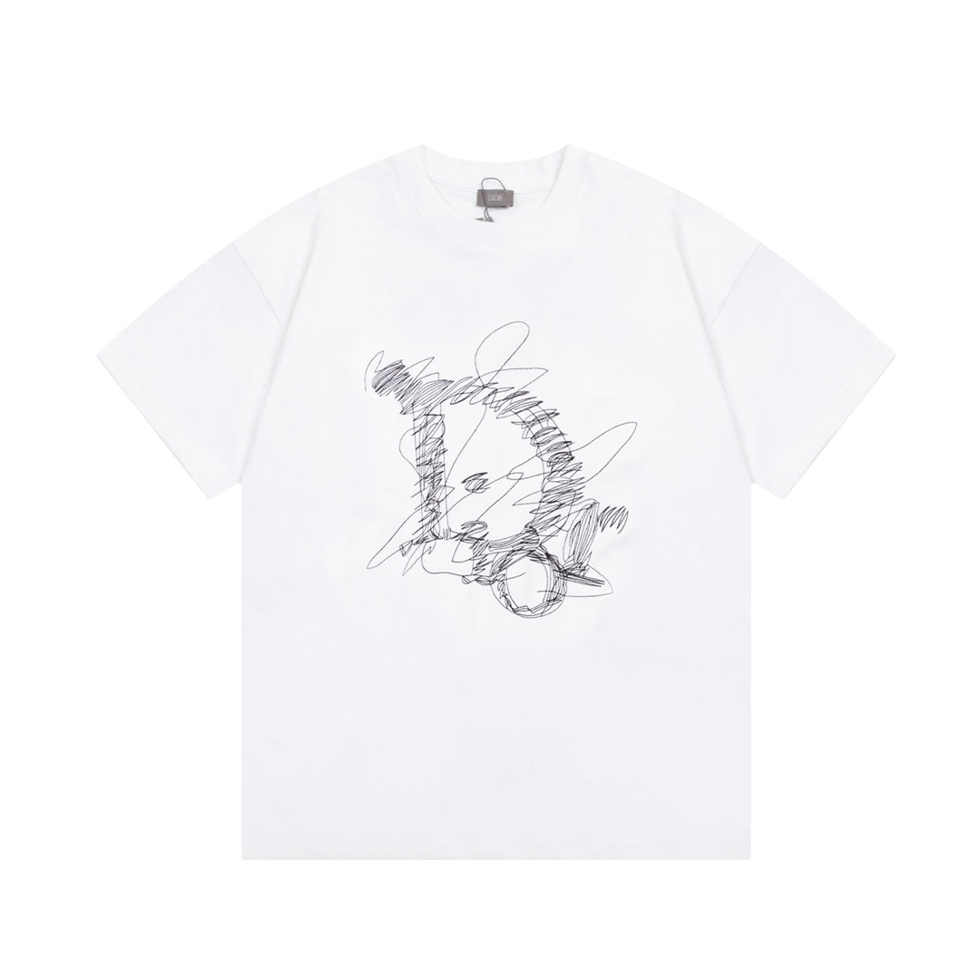 Renderizado de camiseta estampada