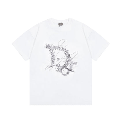 Renderizado de camiseta estampada