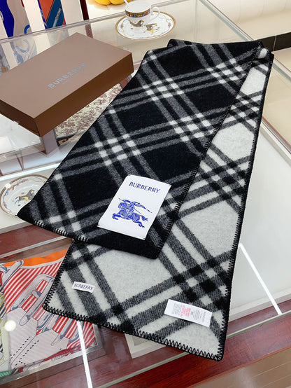 Nouvelle Écharpe Chaude à Carreaux Colorés