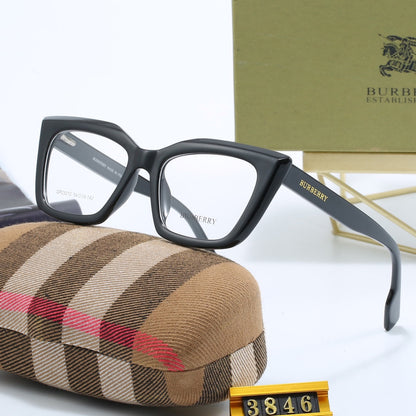Lunettes œil-de-chat à carreaux tendance