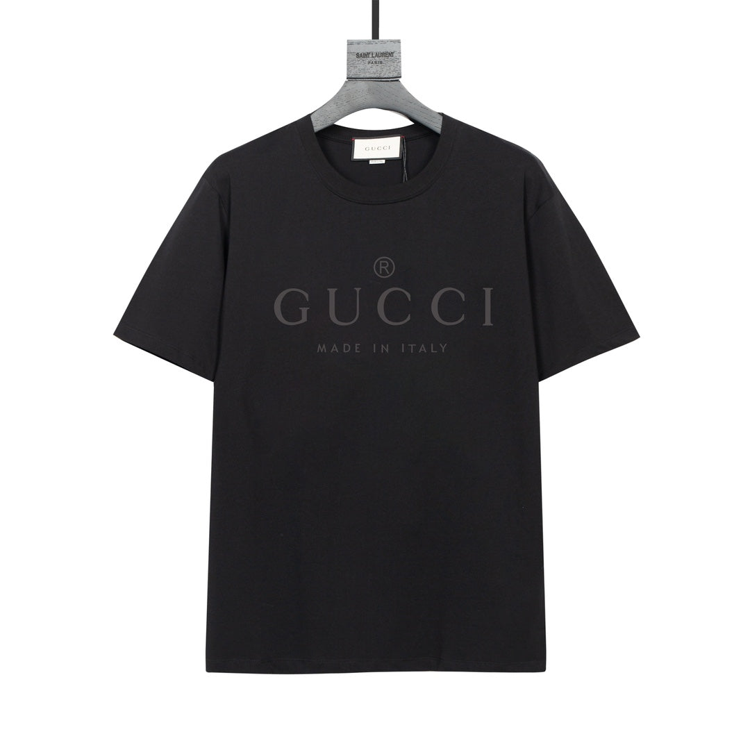Camiseta sencilla de algodón estampada