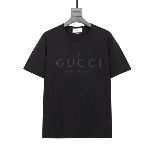 T-shirt simple en coton imprimé