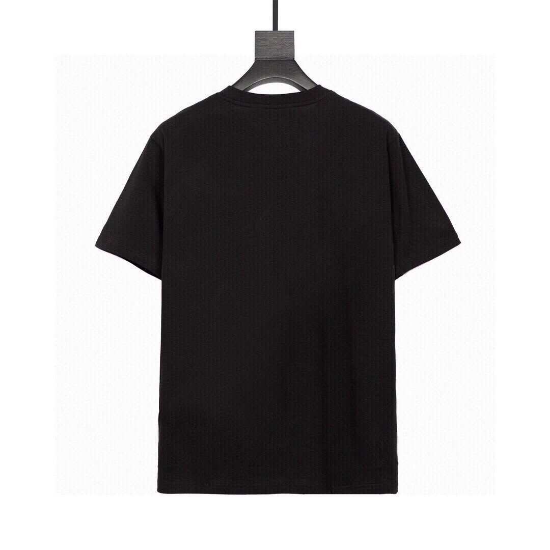 Camiseta sencilla de algodón estampada