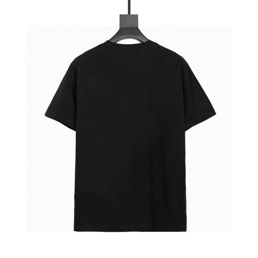 T-shirt simple en coton imprimé