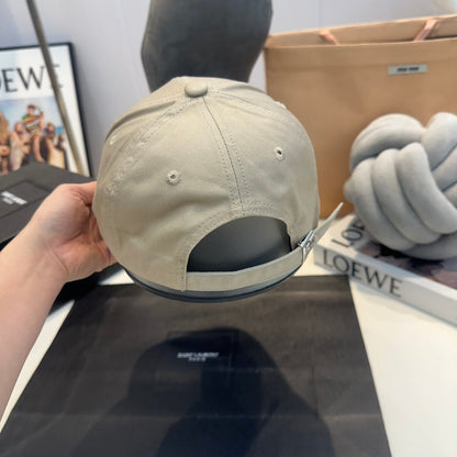 Gorra de béisbol unisex con placa grabada