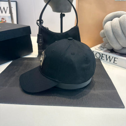 Gorra de béisbol unisex con placa grabada