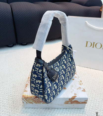 mini sac croissant en toile