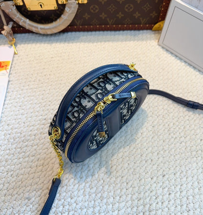 Bolso de cámara ovalado