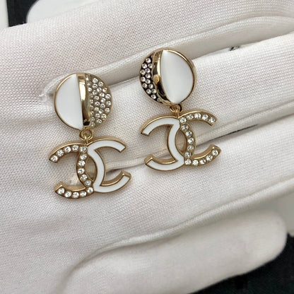 Boucles d'oreilles Temperament Point de Diamant