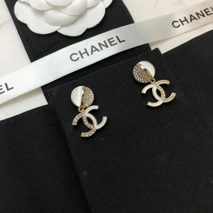 Boucles d'oreilles Temperament Point de Diamant