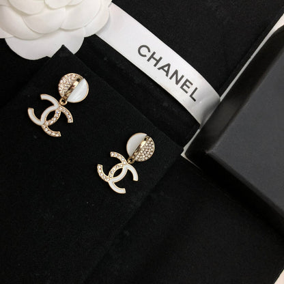 Boucles d'oreilles Temperament Point de Diamant