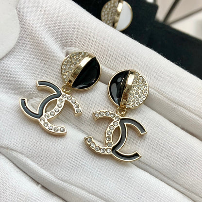 Boucles d'oreilles Temperament Point de Diamant