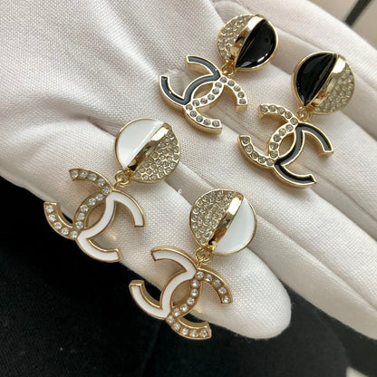 Boucles d'oreilles Temperament Point de Diamant