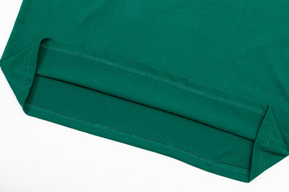 Camiseta con estampado de monograma degradado