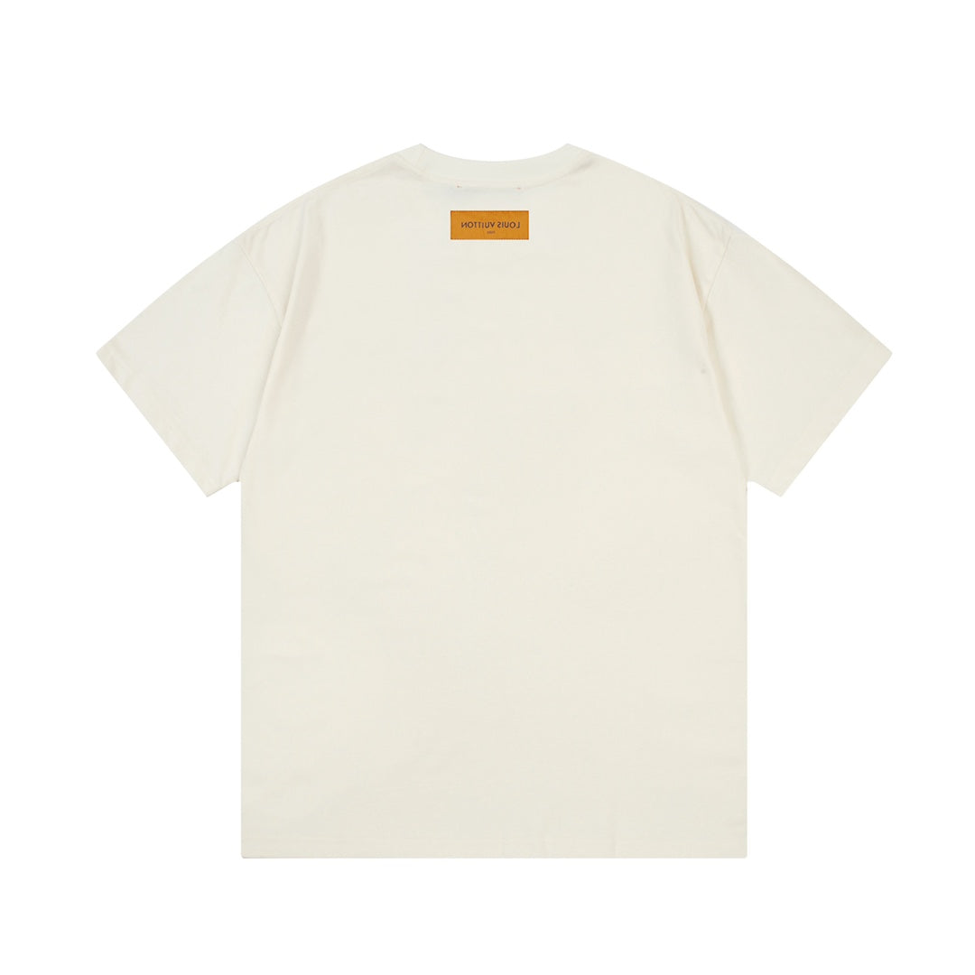 Camiseta estampada sencilla