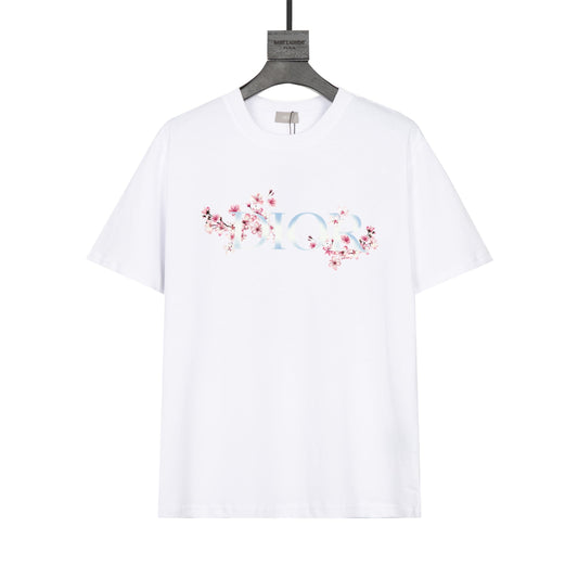 T-shirt imprimé fleur de prunier