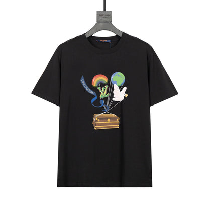 T-shirt imprimé colombe de la paix