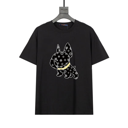 T-shirt imprimé bouledogue français
