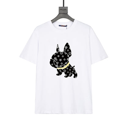 T-shirt imprimé bouledogue français