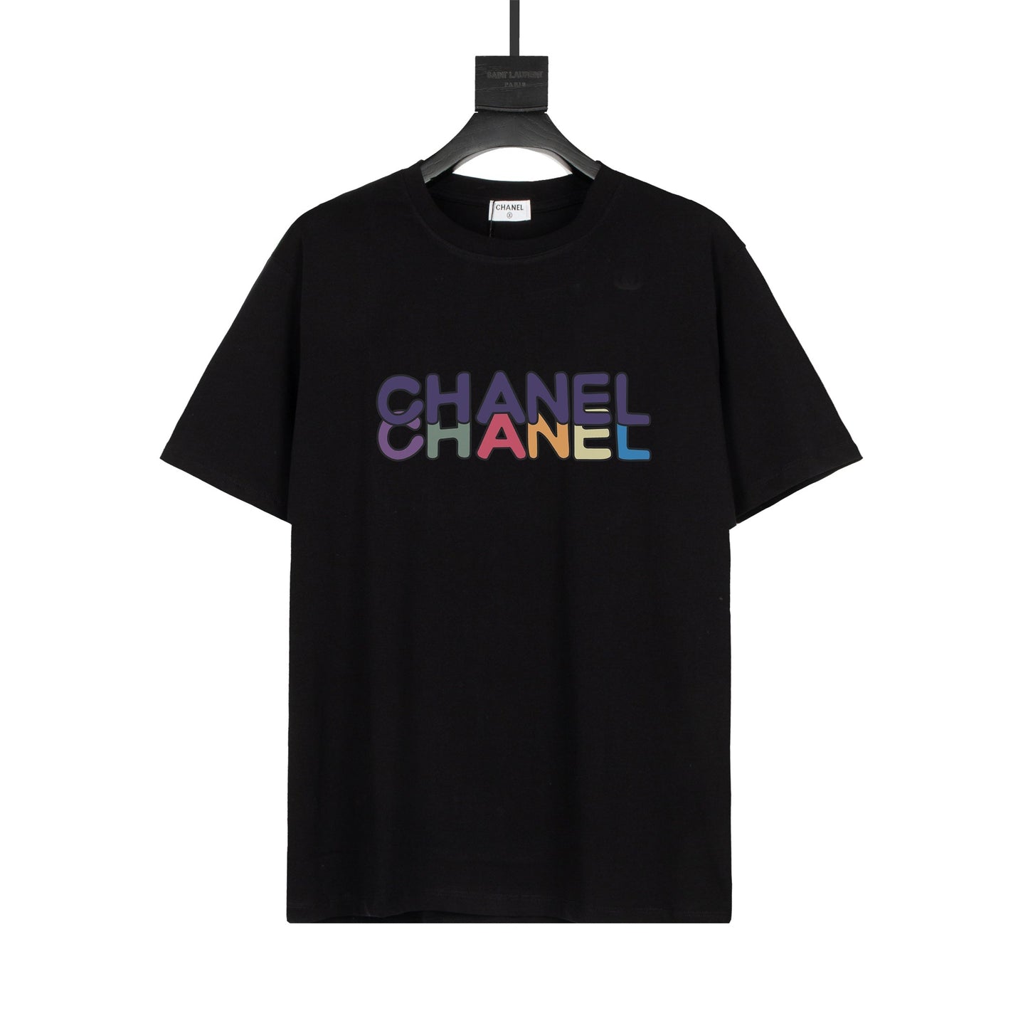Camiseta con estampado de arcoíris