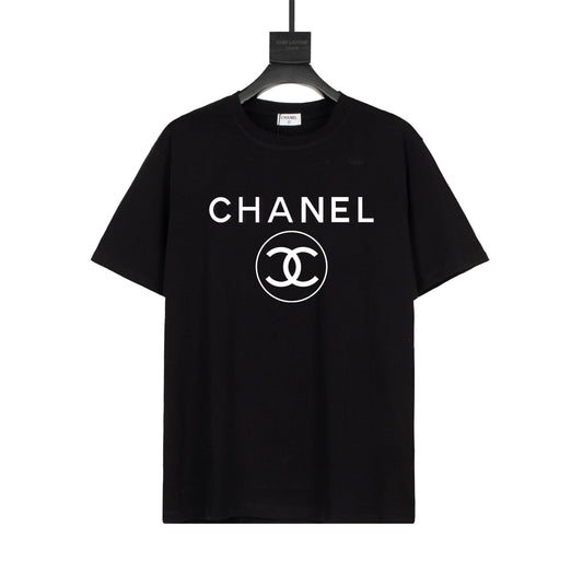 T-shirt simple en coton imprimé