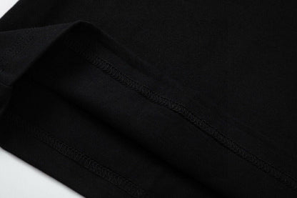T-shirt simple en coton imprimé
