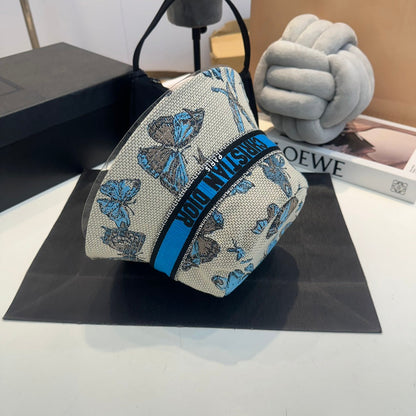 Chapeau Bob Brodé Papillon