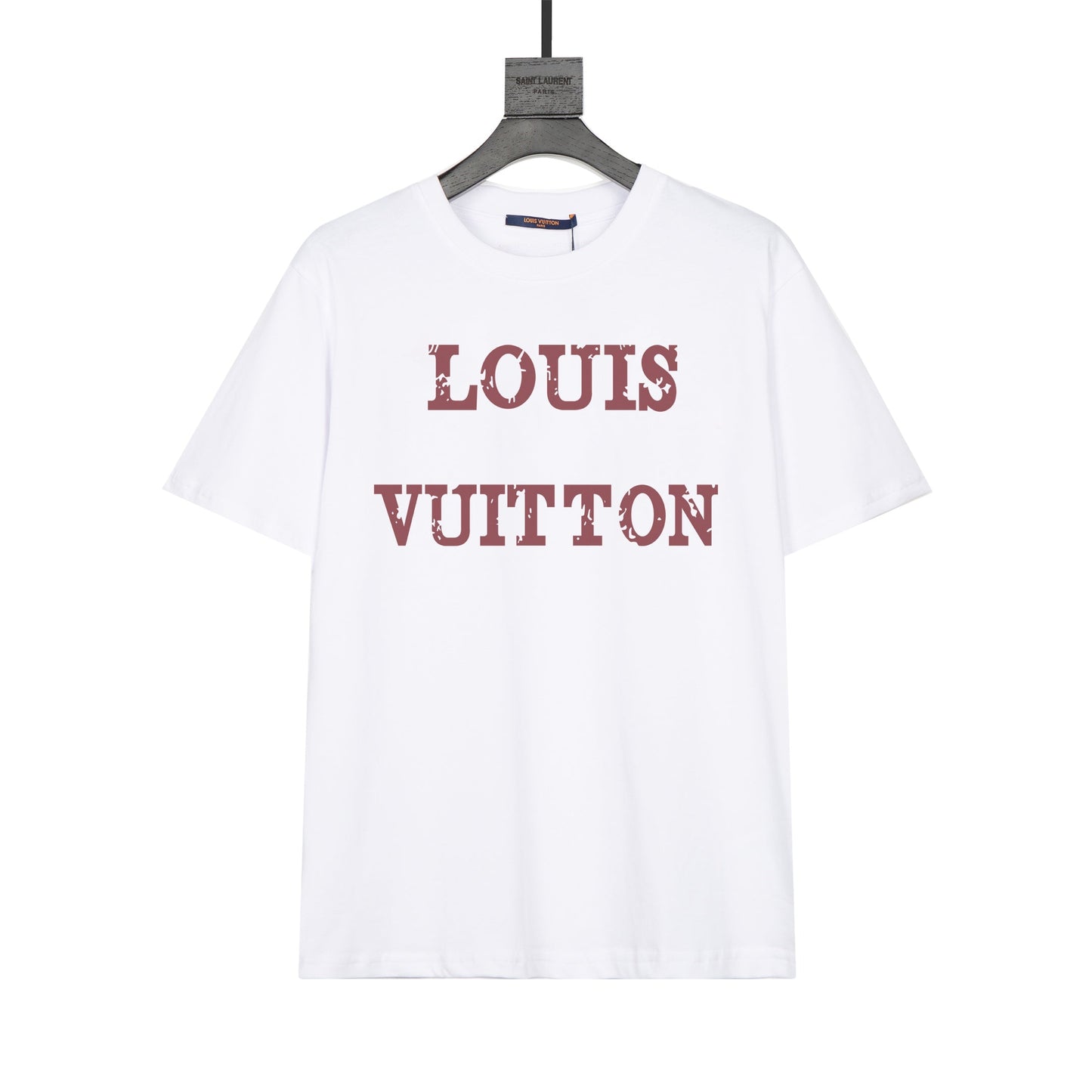 Camiseta con estampado de letras sencillo
