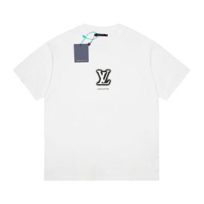 Camiseta de algodón estampada