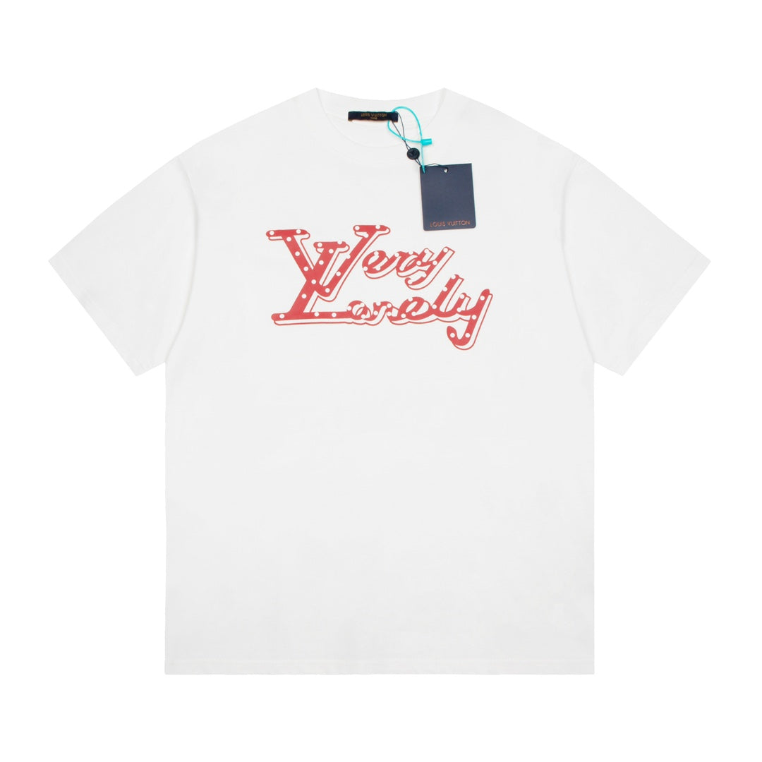 Camiseta estampada de algodón