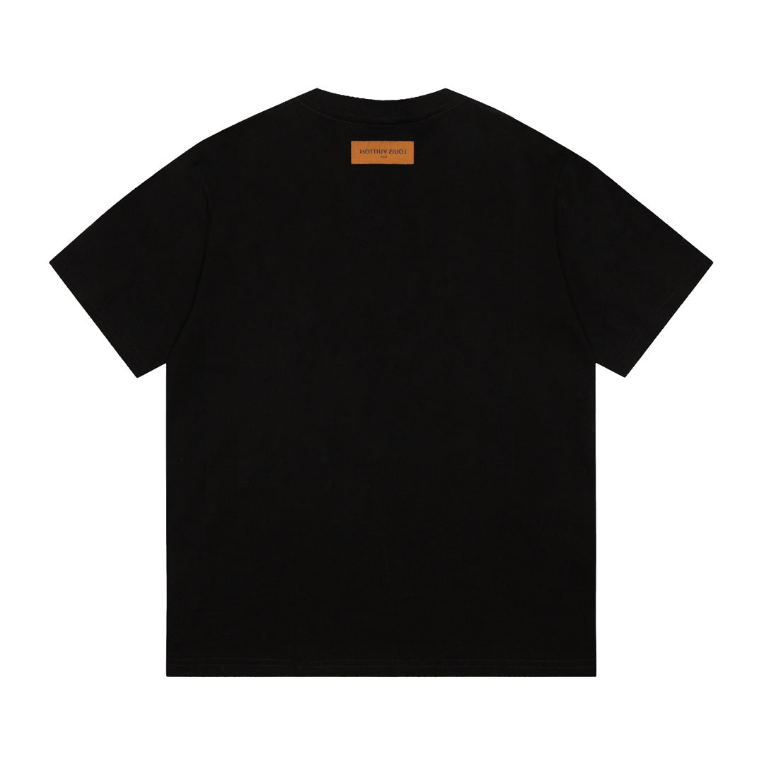 Camiseta de algodón estampada
