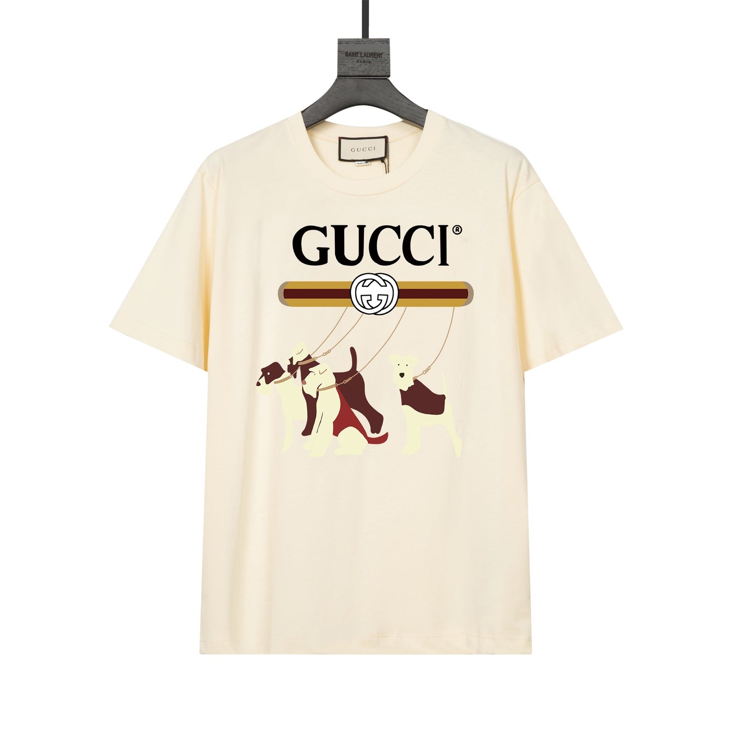 Camiseta con estampado de perro